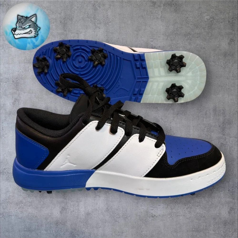 Nike Air Jordan NU Retro 1 Golf Royal Blue White FZ4153-004 Mens Sz 8 Shoes New